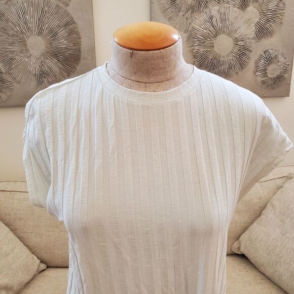 Eileen Fisher Ribbed Textured Top - Picture 3 of 10
